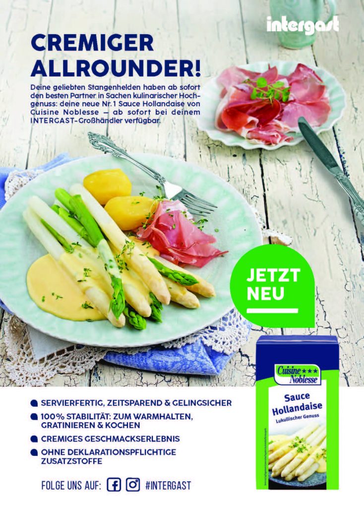 Cremiger Allrounder - die neue CN Sauce Hollandaise!