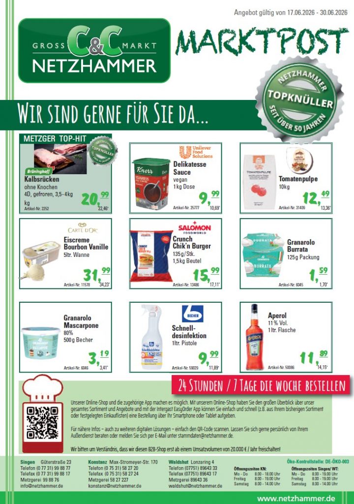 Marktpost KW25-26