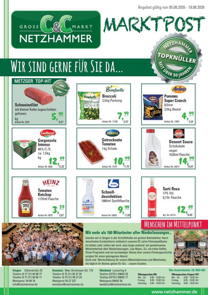 Marktpost KW32-33