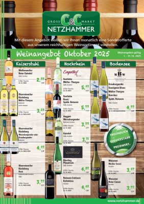 Angebot Wein Oktober