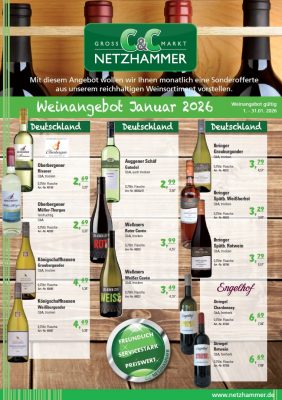 Angebot Wein des Monats Januar