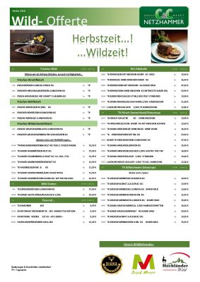 Wild Offerte